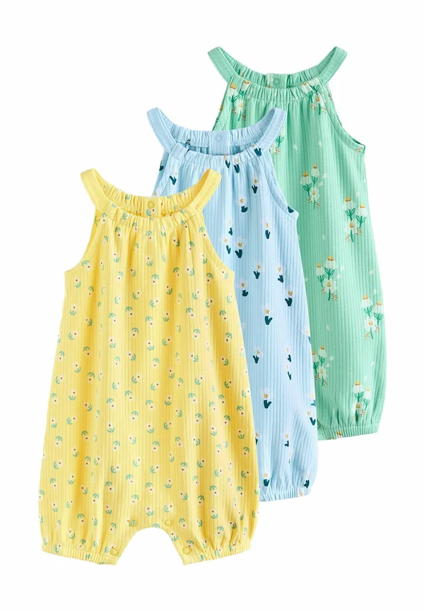 REGULAR FIT - STRAPPY ROMPERS 3 PACK  - Jumpsuit - multi colour floral