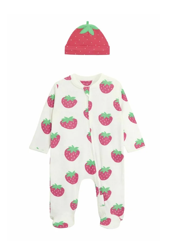 REGULAR FIT -STRAWBERRY SET  - Strampler - white