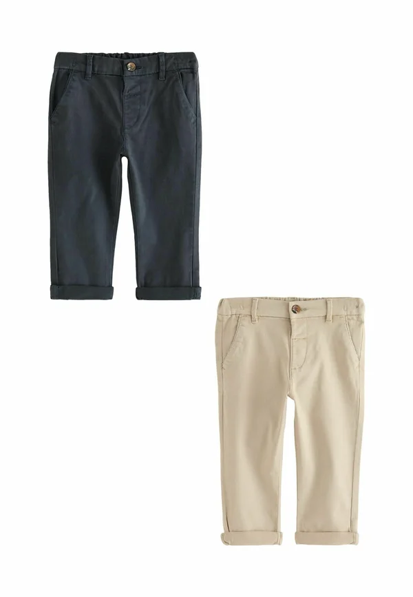 REGULAR FIT - STRETCH 2 PACK - Stoffhose - navy stone