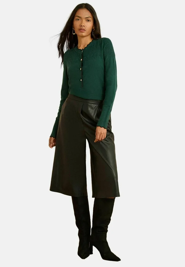 REGULAR FIT  - Strickjacke - green tipped scallop