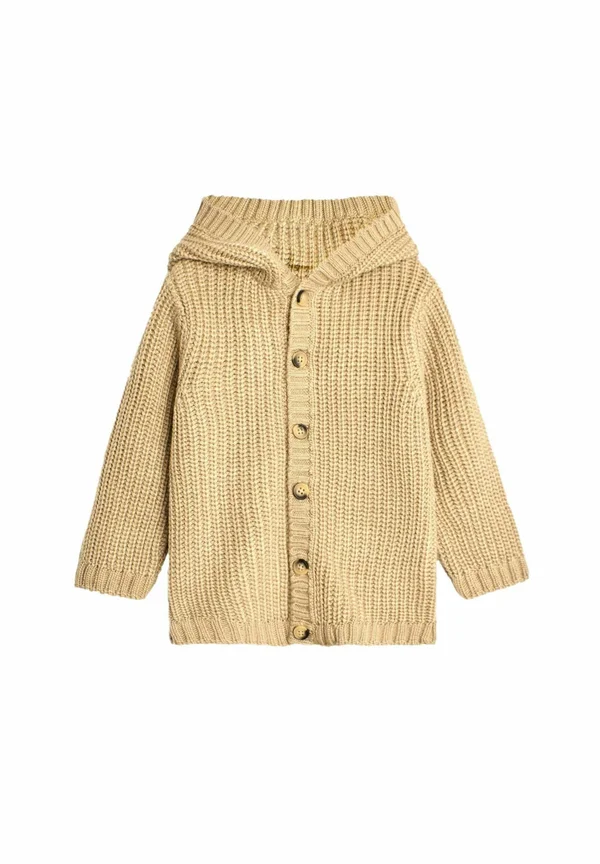 REGULAR FIT - Strickjacke - natural