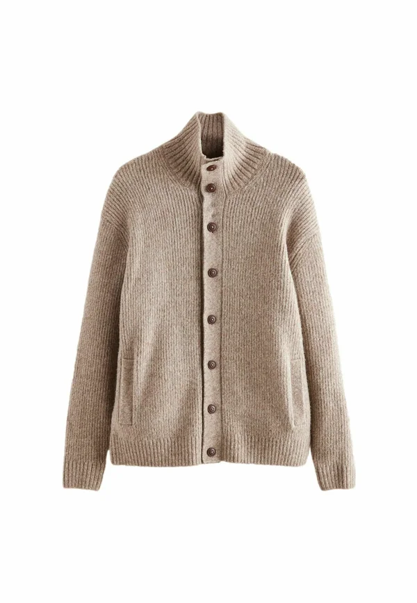 REGULAR FIT - Strickjacke - neutral