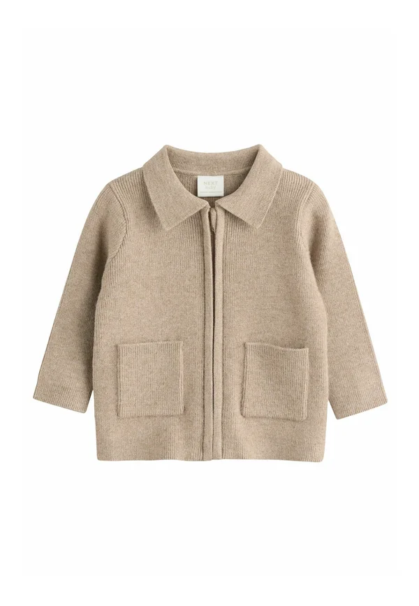 REGULAR FIT  - Strickjacke - tan brown