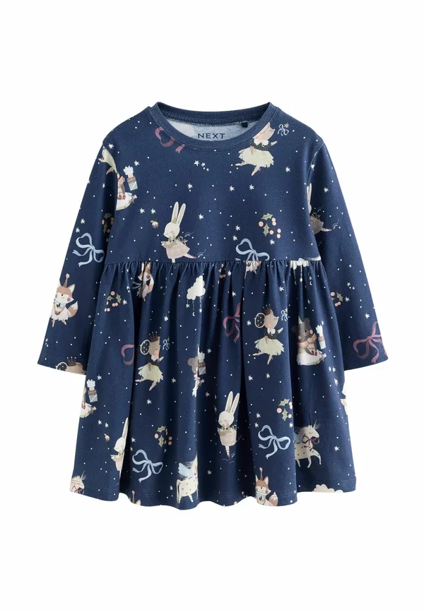 REGULAR FIT - Strickkleid - navy character