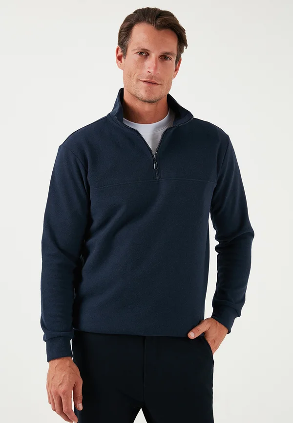 REGULAR FIT - Strickpullover - dark blue