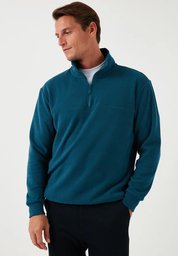REGULAR FIT - Strickpullover - green