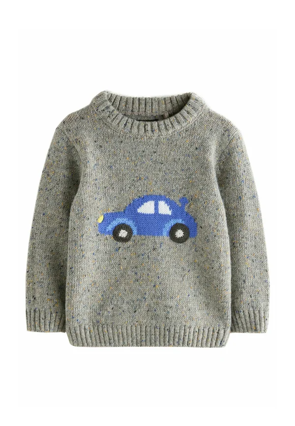 REGULAR FIT  - Strickpullover - grey car