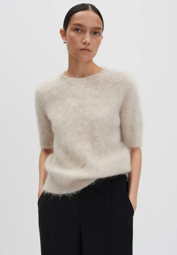 REGULAR FIT - Strickpullover - mellow mélange