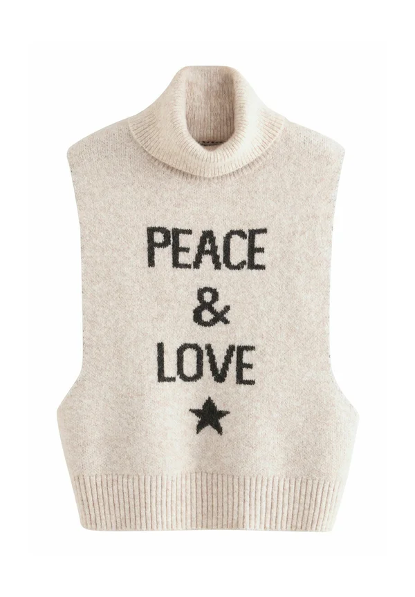 REGULAR FIT  - Strickpullover - oatmeal