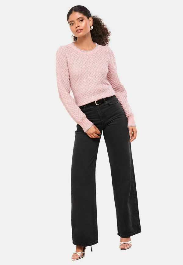 REGULAR FIT  - Strickpullover - pink