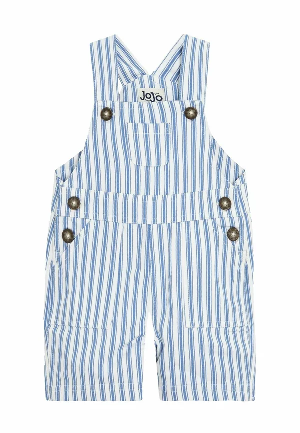 REGULAR FIT - STRIPED  - Latzhose - blue