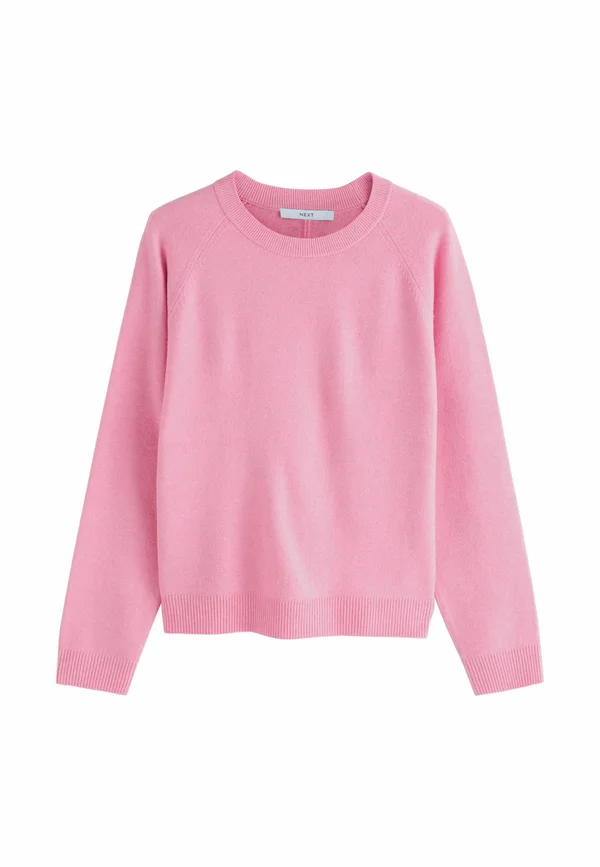 REGULAR FIT - SUPER SOFT CREW NECK LONG SLEEVE - Strickpullover - pink