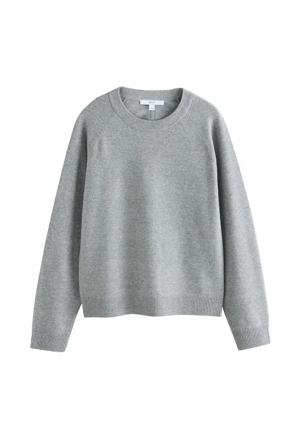 REGULAR FIT - SUPER SOFT CREW NECK LONG SLEEVE - Strickpullover - grey