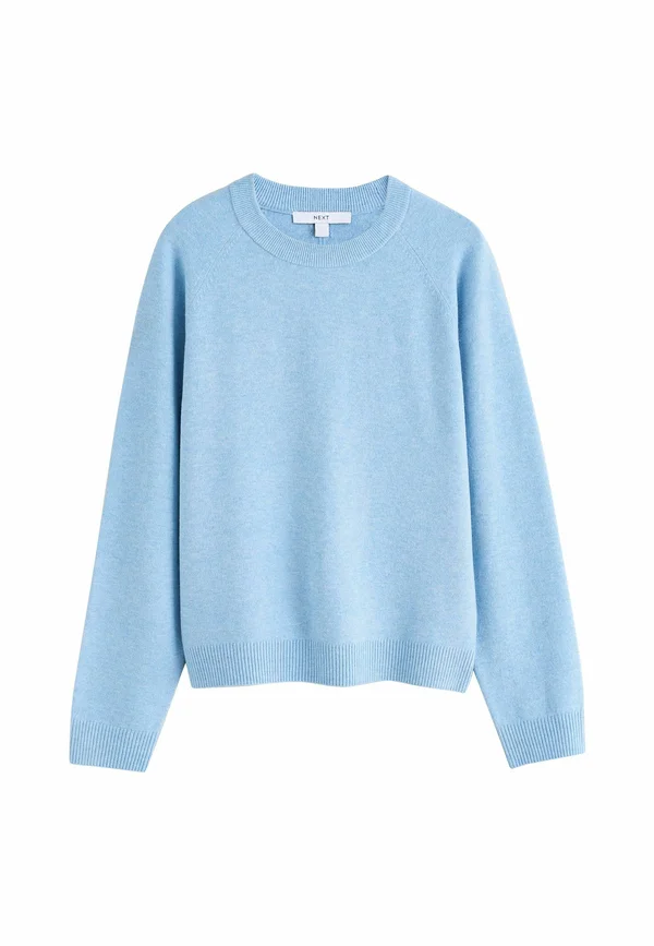 REGULAR FIT - SUPER SOFT CREW NECK LONG SLEEVE - Strickpullover - light blue