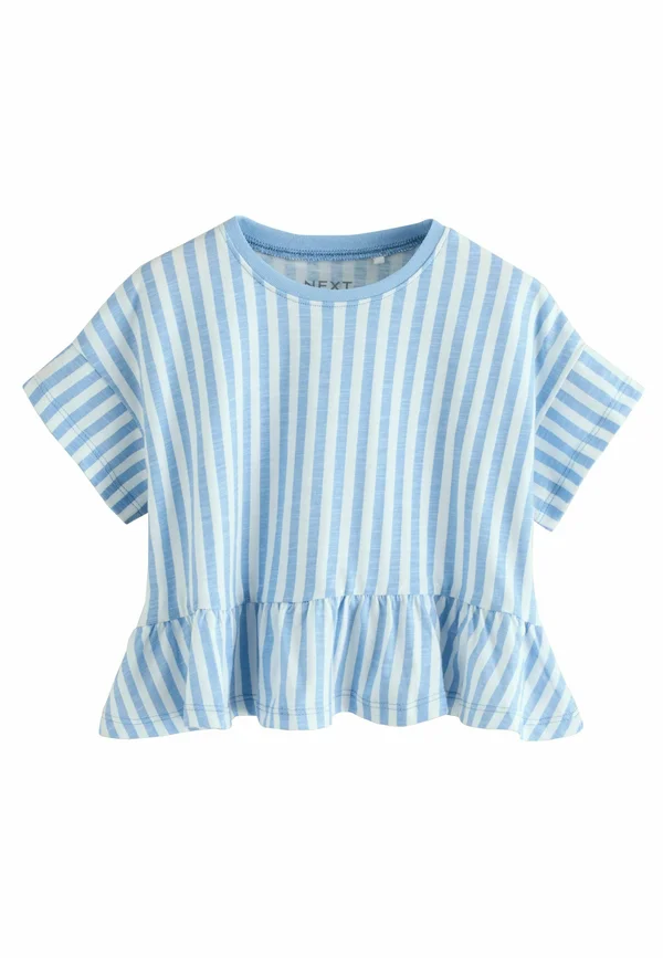 REGULAR FIT - T-Shirt print - blue stripe