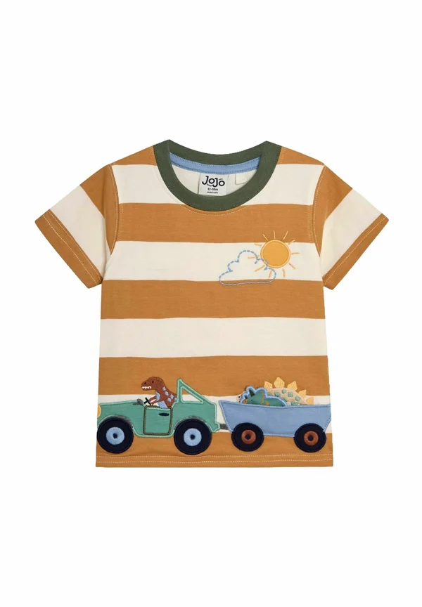 REGULAR FIT - T-Shirt print - yellow