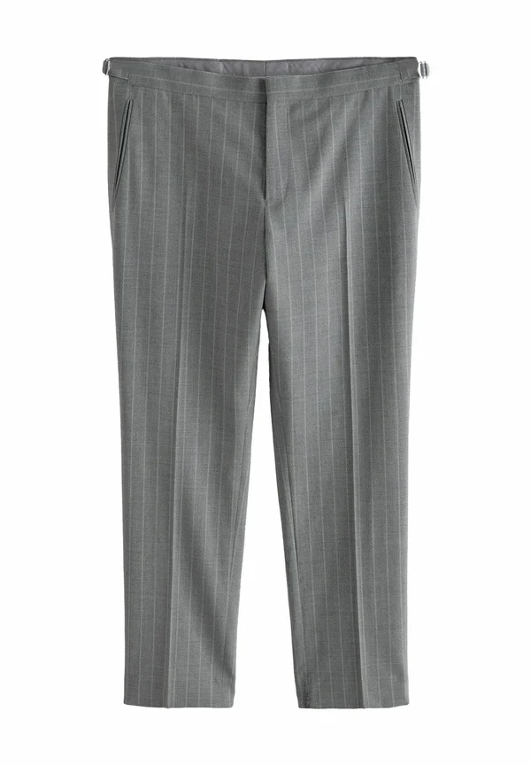 REGULAR FIT - TAILORED FIT STRIPE - Anzughose - grey