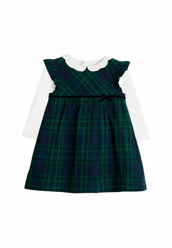 REGULAR FIT - TARTAN SET - Body - green