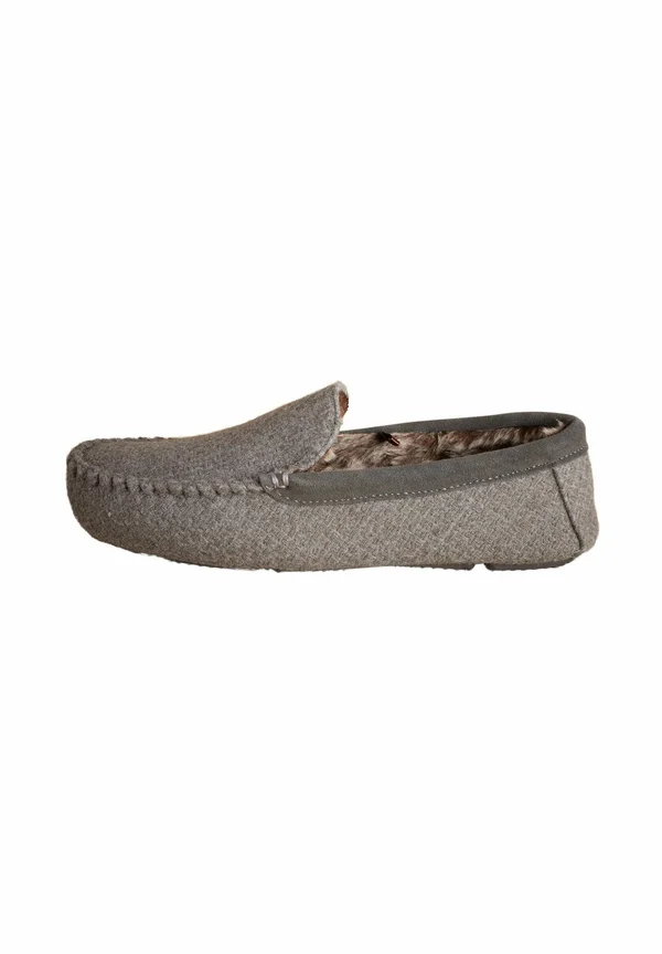 REGULAR FIT - TEXTURED - Hausschuh - taupe brown