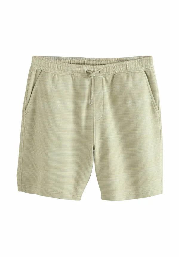 REGULAR FIT- TEXTURED  - Jogginghose - sage green