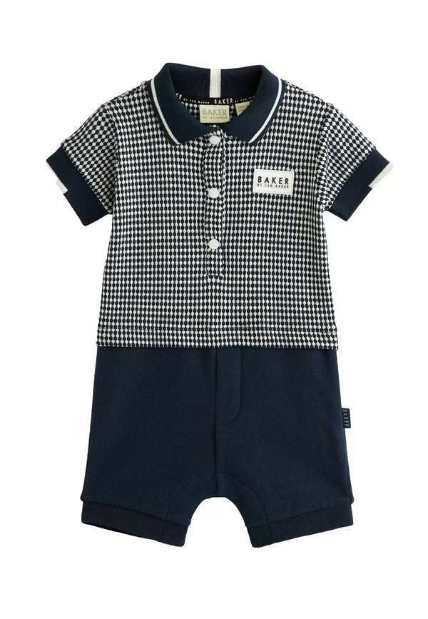 REGULAR FIT-TEXTURED - Jumpsuit - navy