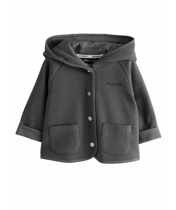 REGULAR FIT - TEXTURED  - Strickjacke - charcoal grey