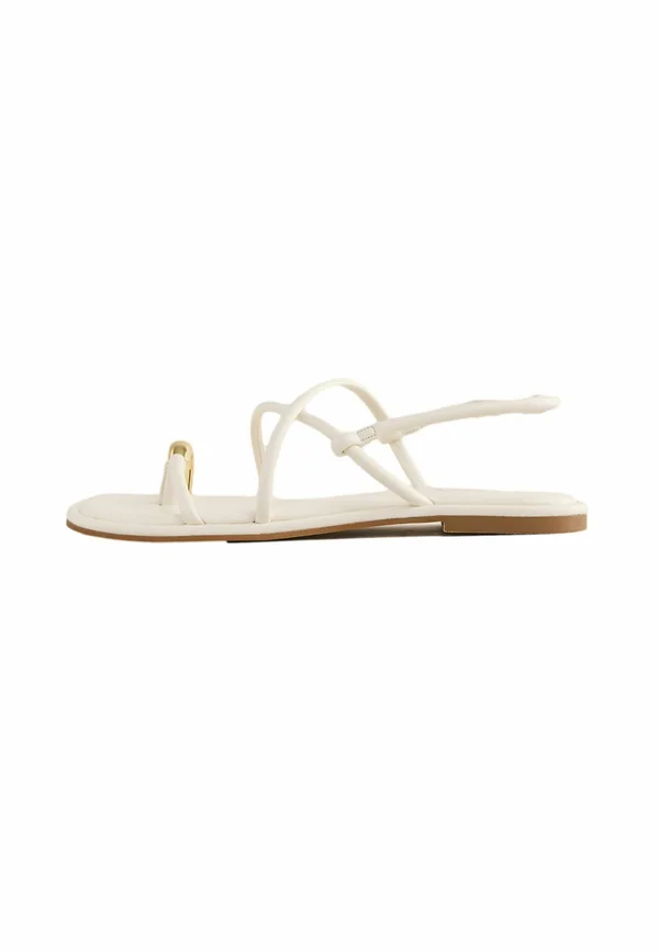 REGULAR FIT - TOE LOOP  - Zehentrenner - white