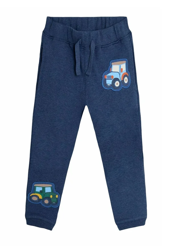 REGULAR FIT - TRACTOR BADGE JOGGERS - Jogginghose - denim