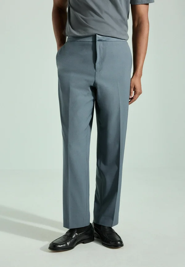 REGULAR FIT TUXEDO - Anzughose - mid blue