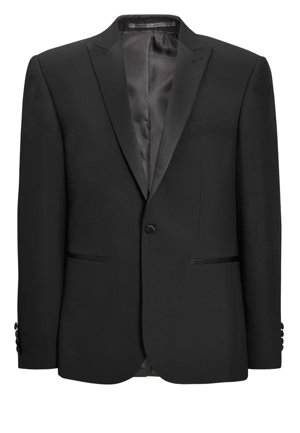REGULAR FIT TUXEDO - Anzugsakko - black