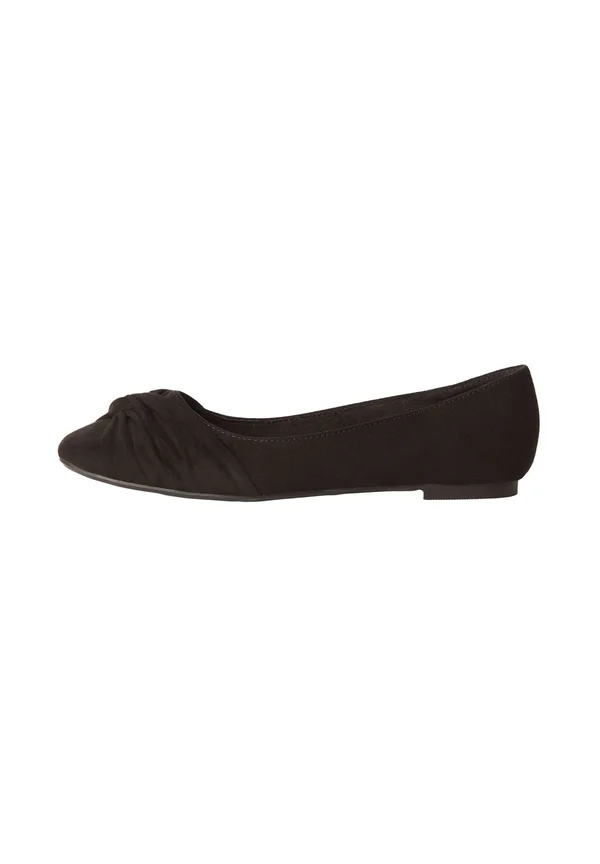REGULAR FIT - TWIST DETAIL - Klassischer Ballerina - black