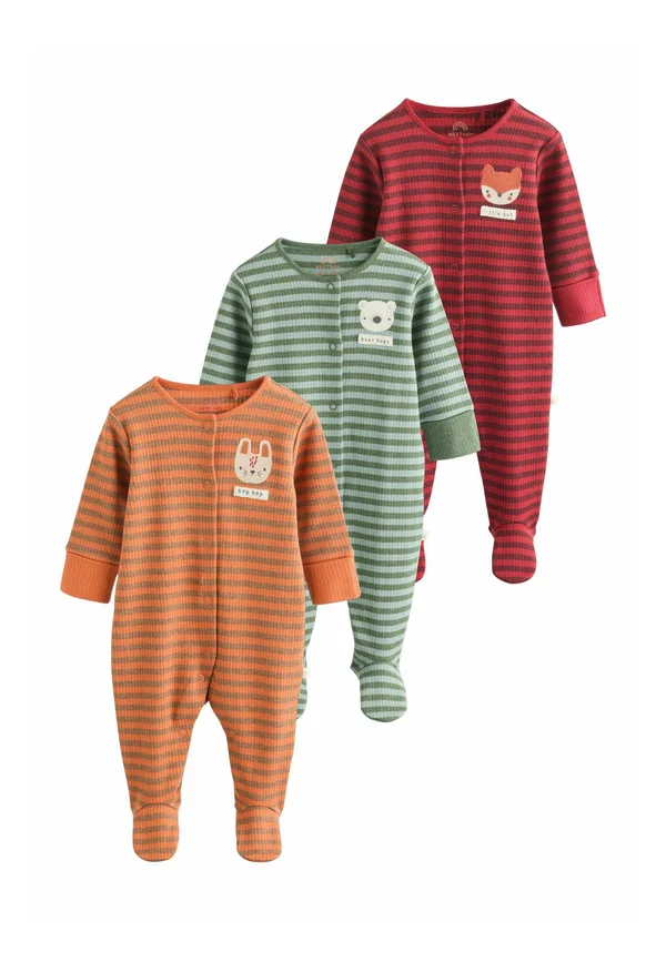 REGULAR FIT -  TWO WAY 3PACK - Strampler - orange