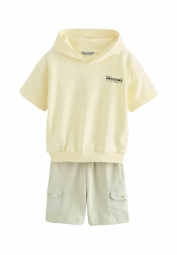 REGULAR FIT - UTILITY SET   - Cargohose - lime green