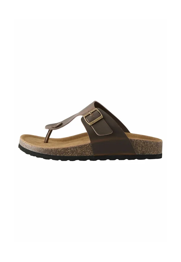 REGULAR FIT - Zehentrenner - brown