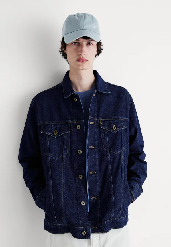 REGULAR JACKET - Jeansjacke - denim