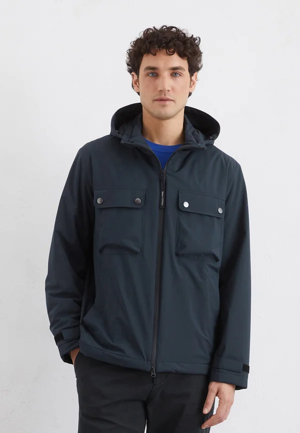 REGULAR MIT ABNEHMBARER  - Outdoorjacke - dark navy