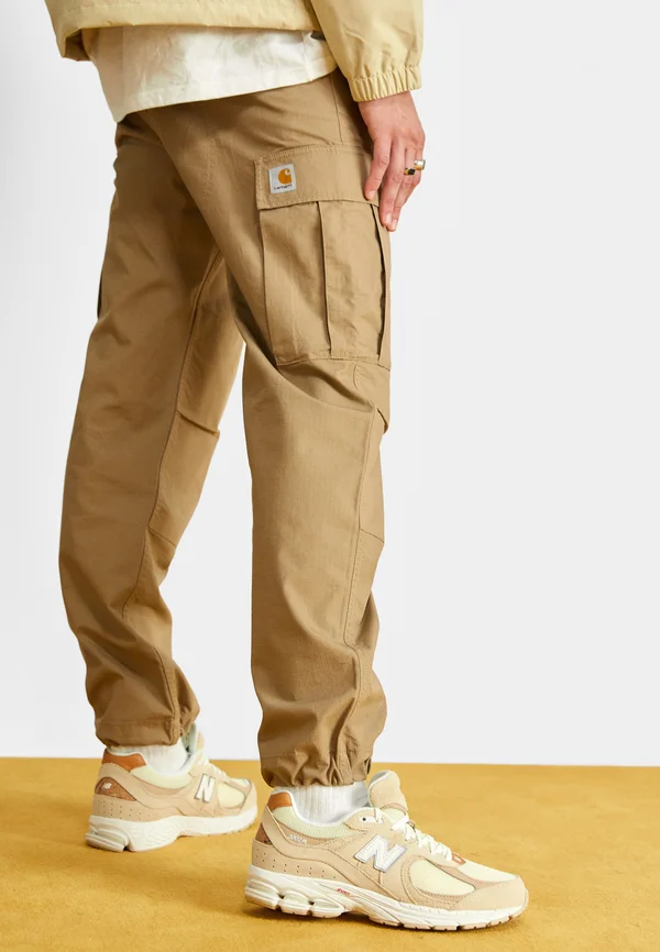 REGULAR PANT - Cargohose - khaki