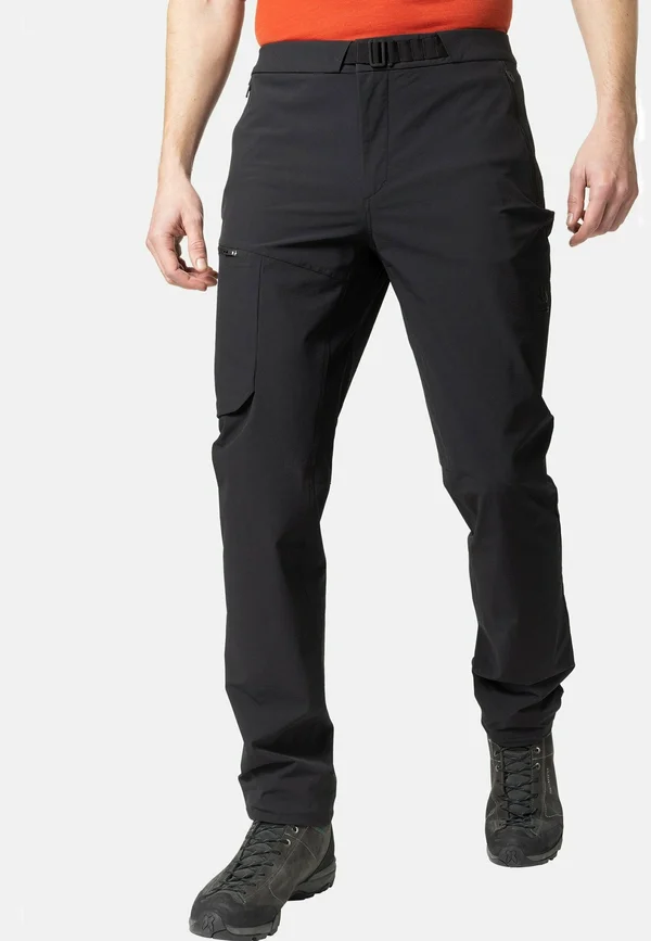 REGULAR  - Stoffhose - black