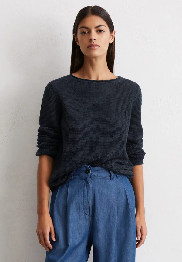 REGULAR - Strickpullover - deep blue sea