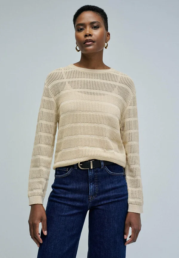 REGULAR - Strickpullover - golden