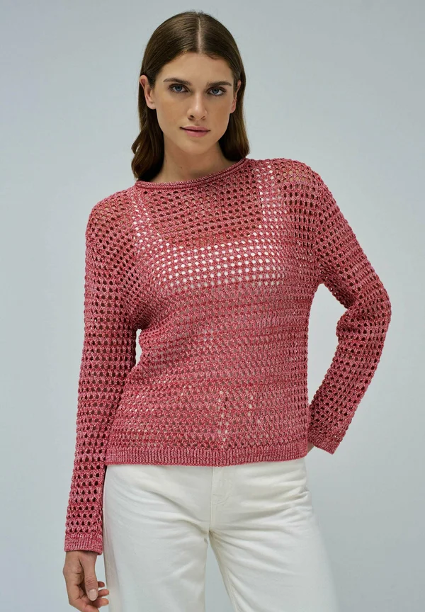 REGULAR - Strickpullover - rosa