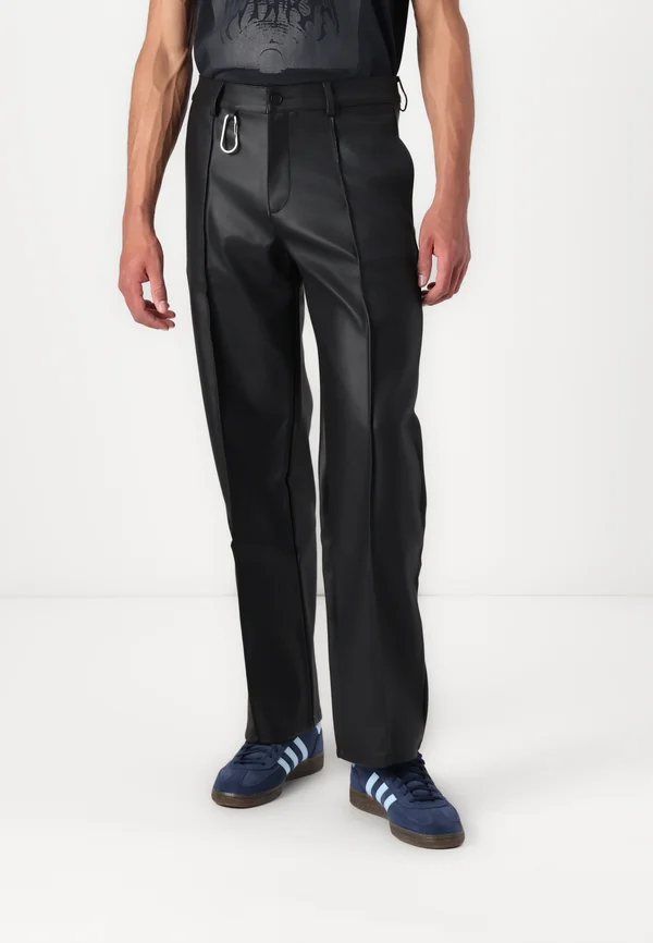 REGULAR TAILORED  - Stoffhose - black