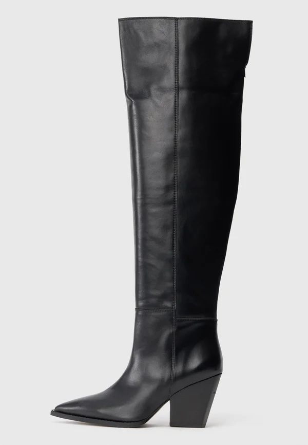 REINA - Overknees - black