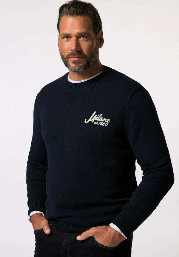 REINE  - Strickpullover - navy blue