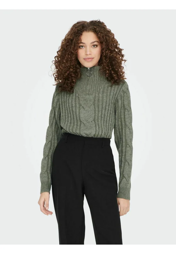 REISSVERSCHLUSS ZOPF - Strickpullover - kalamata