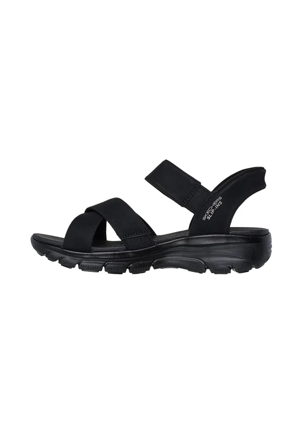 RELAXED EASY GOING SOMEWHERE SUNNY  - Riemensandalette - black