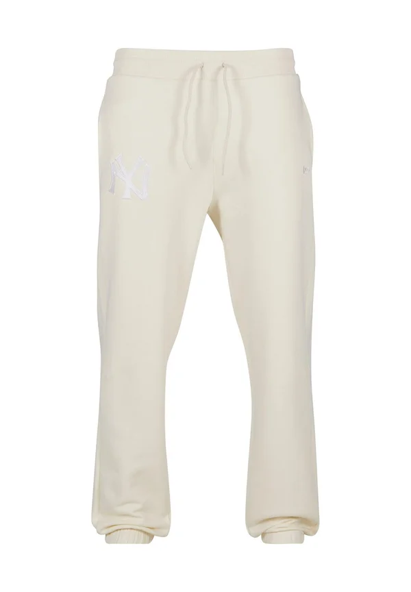 RELAXED FIT EMBROIDERY LOGO - Jogginghose - off white