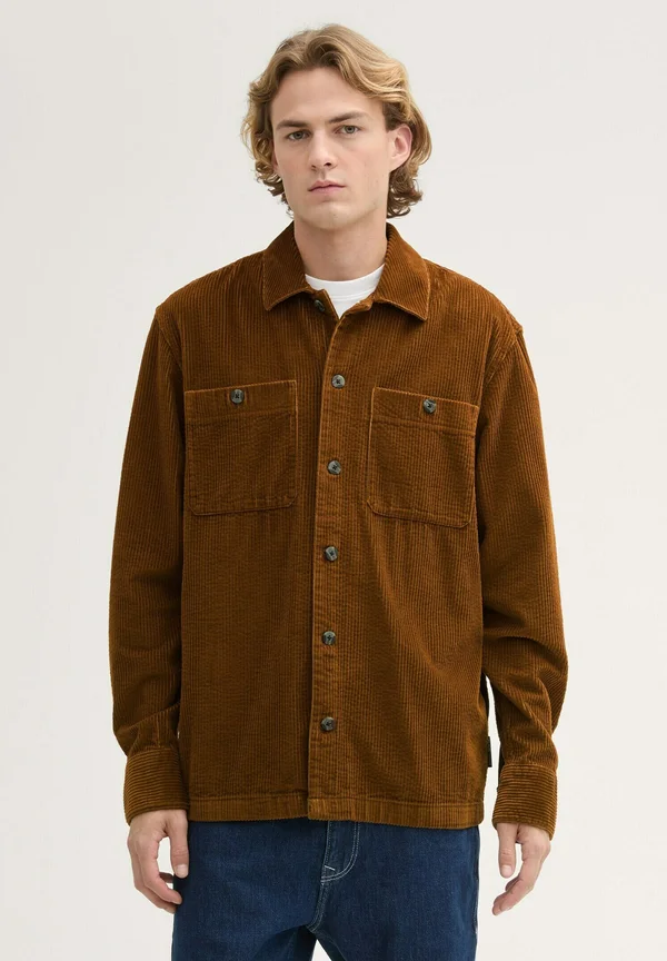 RELAXED  - Leichte Jacke - deep cognac