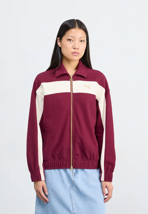 RELAXED - Leichte Jacke - ruby shimmer