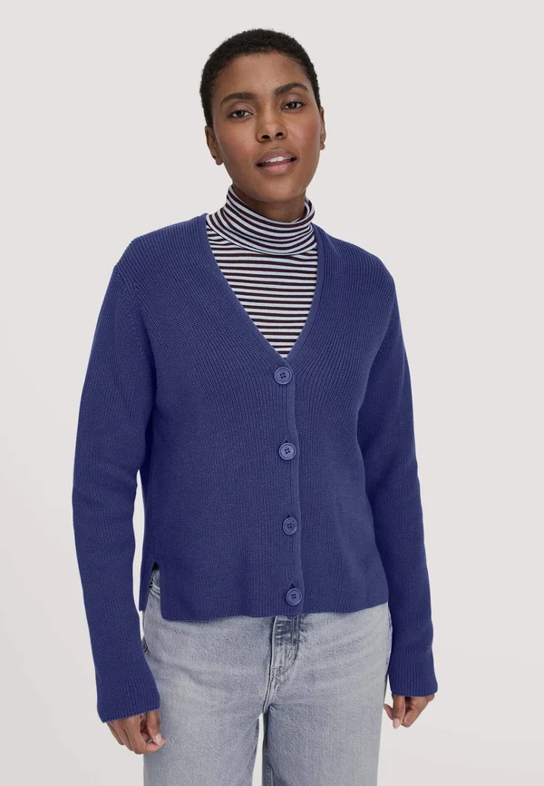 RELAXED - Strickjacke - irisblau